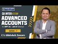 🚀 CA Inter Accounts Live Batch 2026 | Lecture - 01 Guidance | Sept 2026 &amp; Jan 2027 Strategy 📚