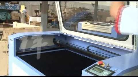 Omni1390 laser machine setup video