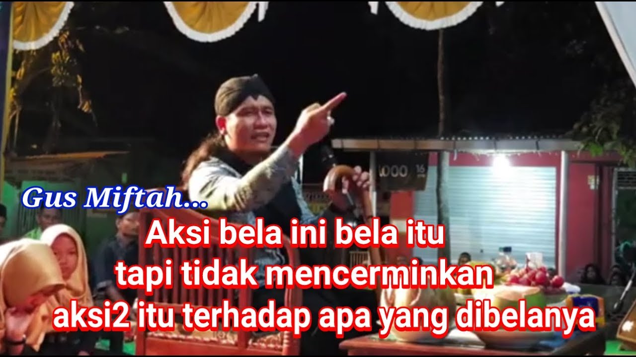  kata  tegas Gus  miftah  bikin merinding YouTube