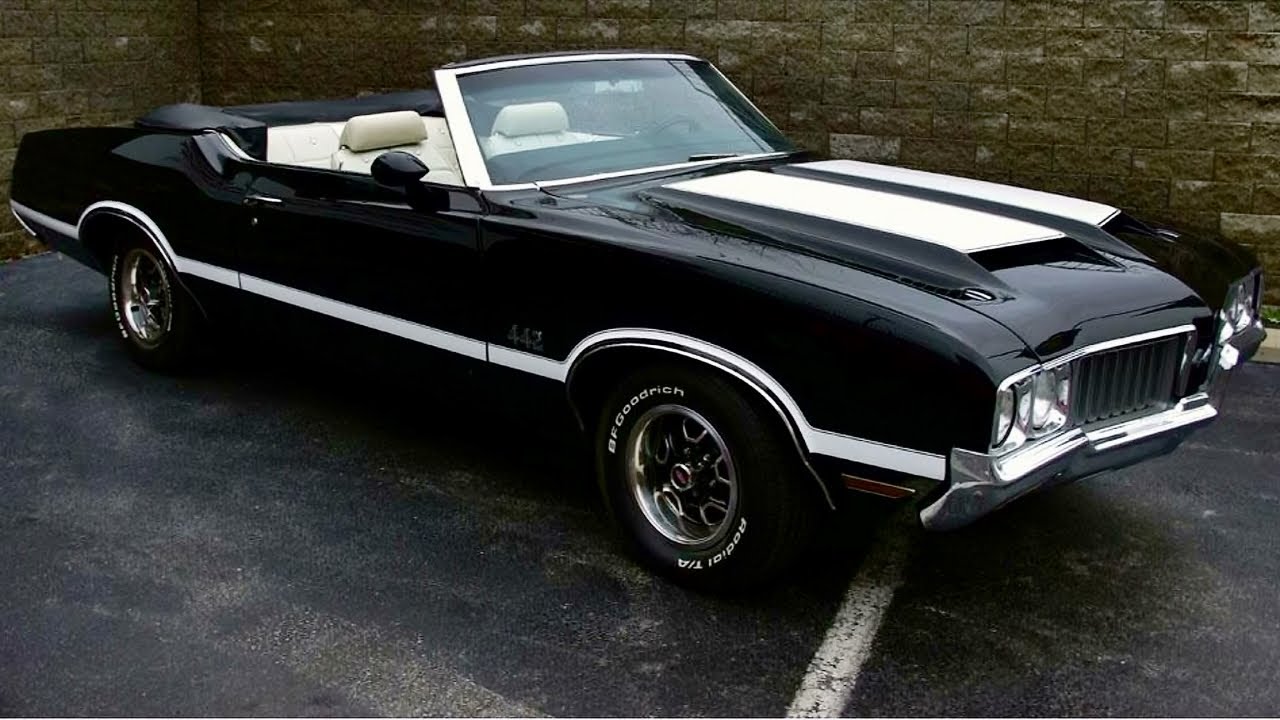 1970 Oldsmobile Cutlass 442 Convertible 455 V8 Muscle Car Youtube