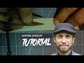 Leather Jewelry Tutorial - Necklace, ring, and bracelets