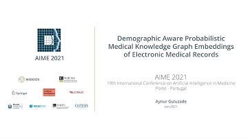 AIME - Demographic Aware Probabilistic Medical Knowl. Graph Embeddings of Electronic Medical Records