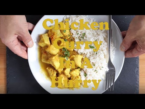 Chicken Curry in a Hurry Video