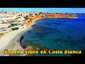 España desde el cielo video 4K mar y playas, Propiedad en España en Costa Blanca, Cabo Roig