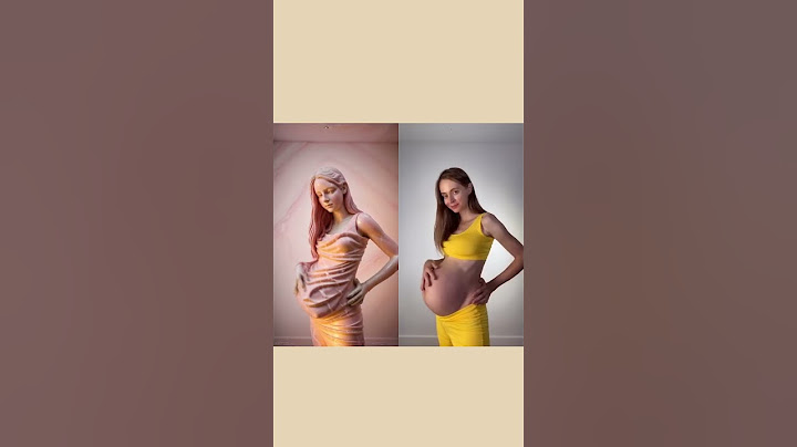 Baby Mama Dance Living Statue | Before and After Pregnancy TikTok #Shorts by Anna Kova