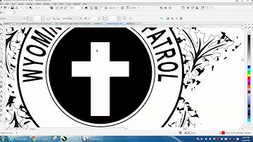 Corel Draw Tips & Tricks Redraw a Patrol Badge part 5