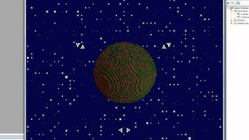 [ Visual Basic 6 ] Tile-based (simulated 3D) planet (2012)