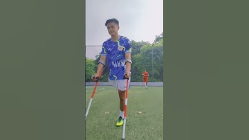 semangat latiannya timnas amputasi indonesia💪#shorts