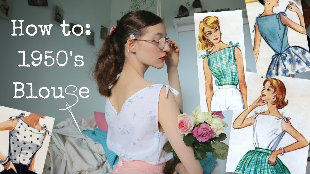 1950s Tops and Blouse Styles