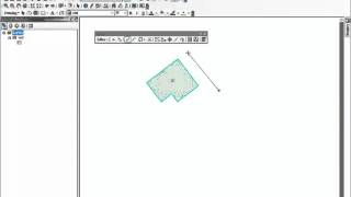 Using Mirror Features and Scale tools to edit polygons in a shapefile. ArcGIS 10.4