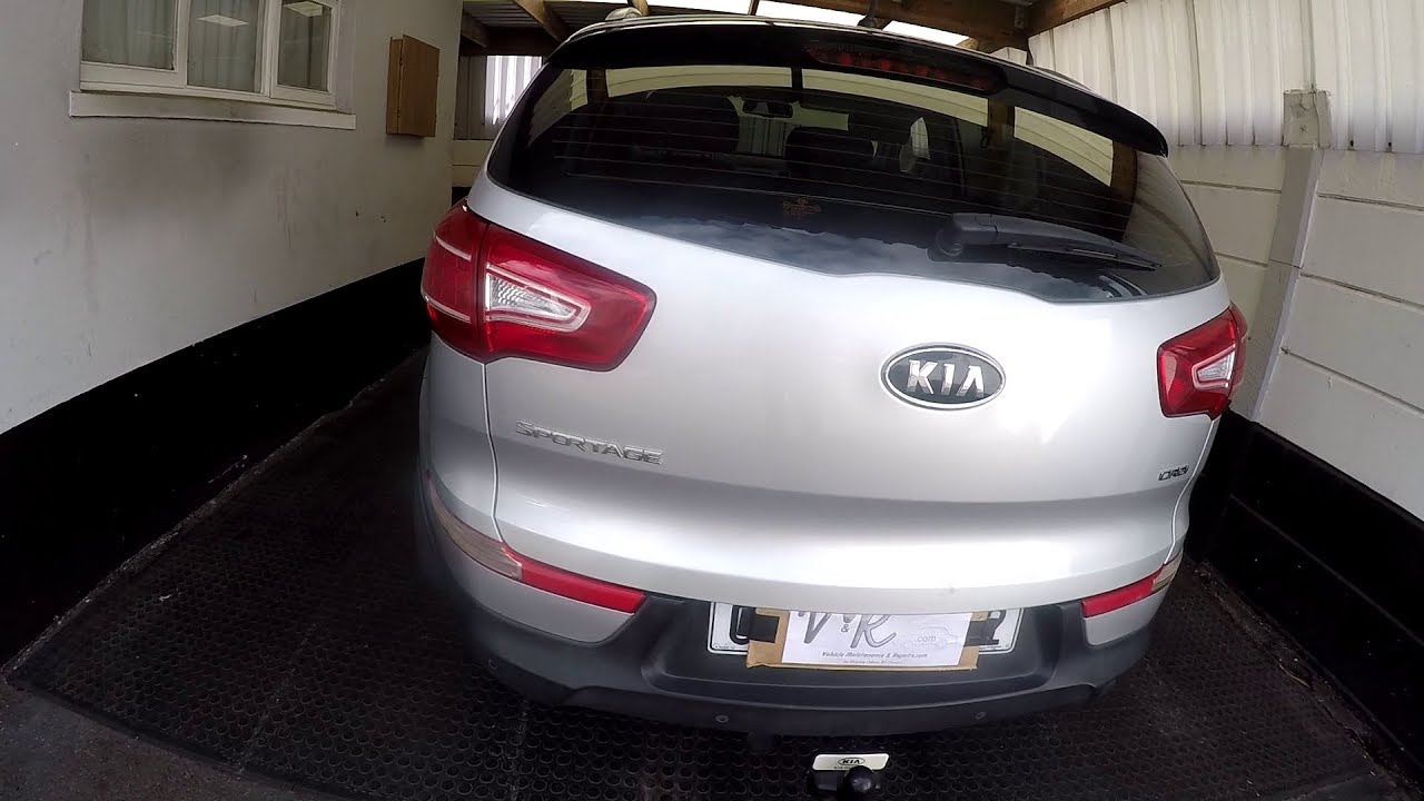 Kia Sportage Crdi Oil Change Service YouTube