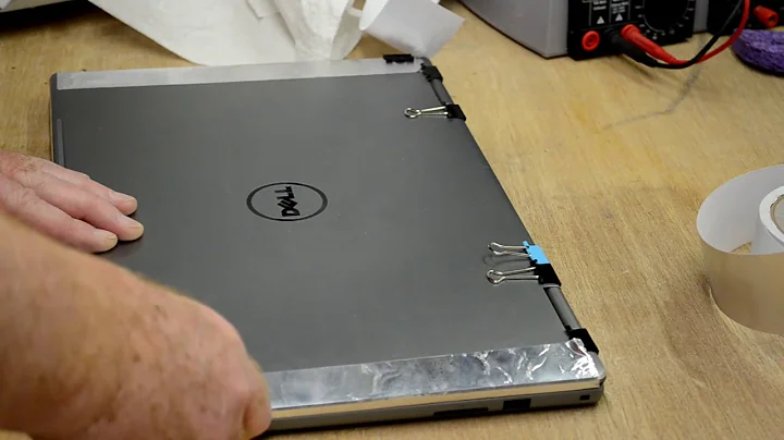 Laptop Hinge and Split Lid Repair