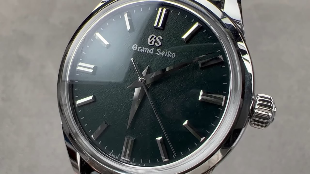 Grand Seiko Handwound Byoka Dial SBGW285 Grand Seiko Watch Review - YouTube