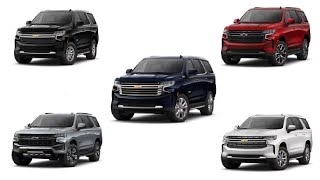2023 Chevrolet Tahoe: Different trims, Options, Color, Wheels, ETC...