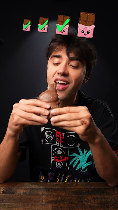 Small, Big, Giant Chocolate Challenge! ASMR Eating