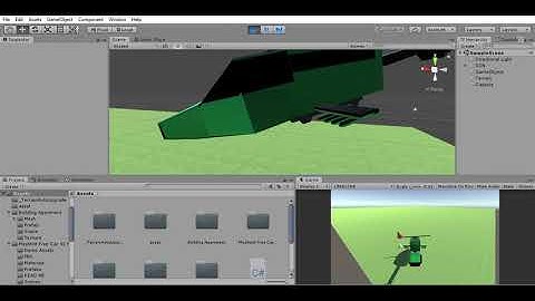 UNİTY 3D HELİKOPTER OYUNU PROJESİ