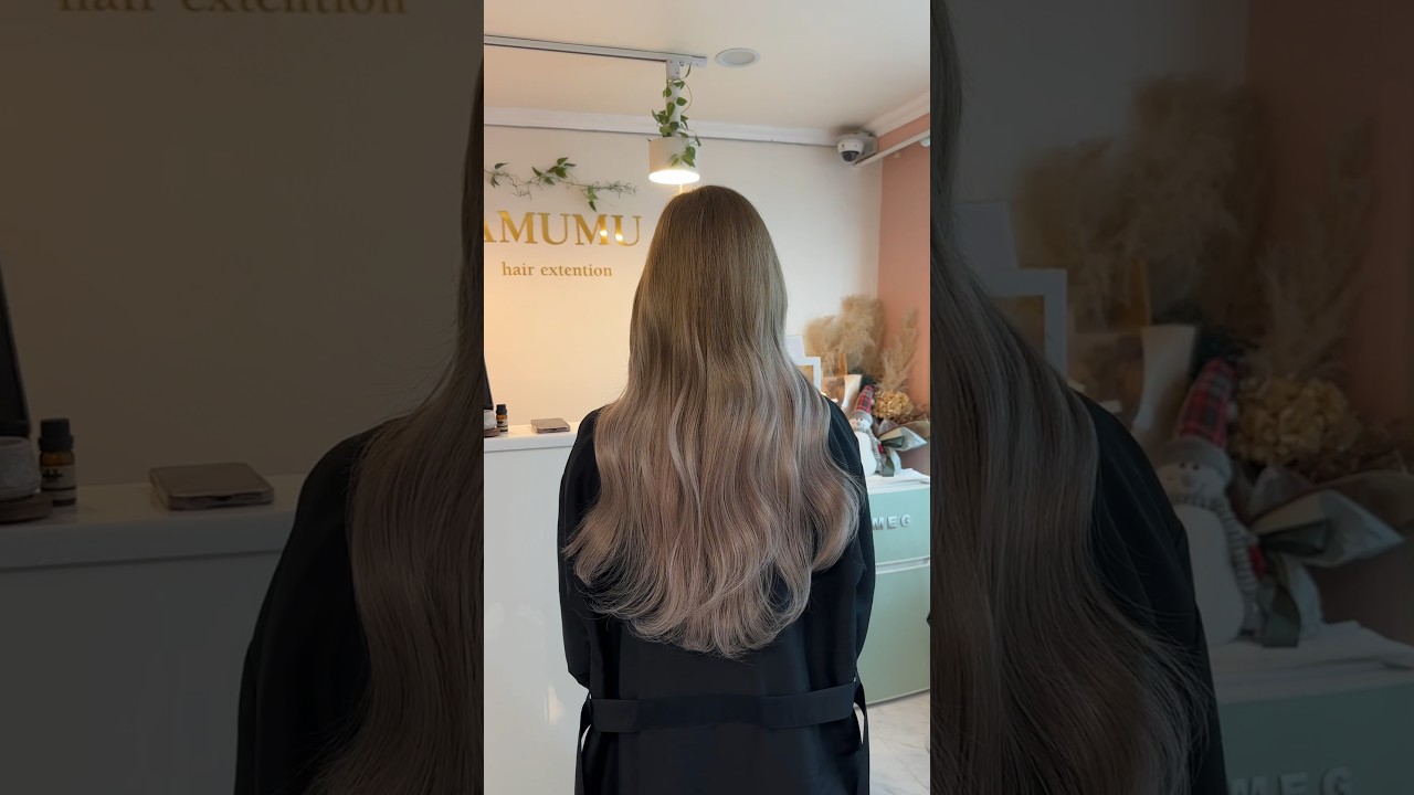 Hair extensions in Korea 