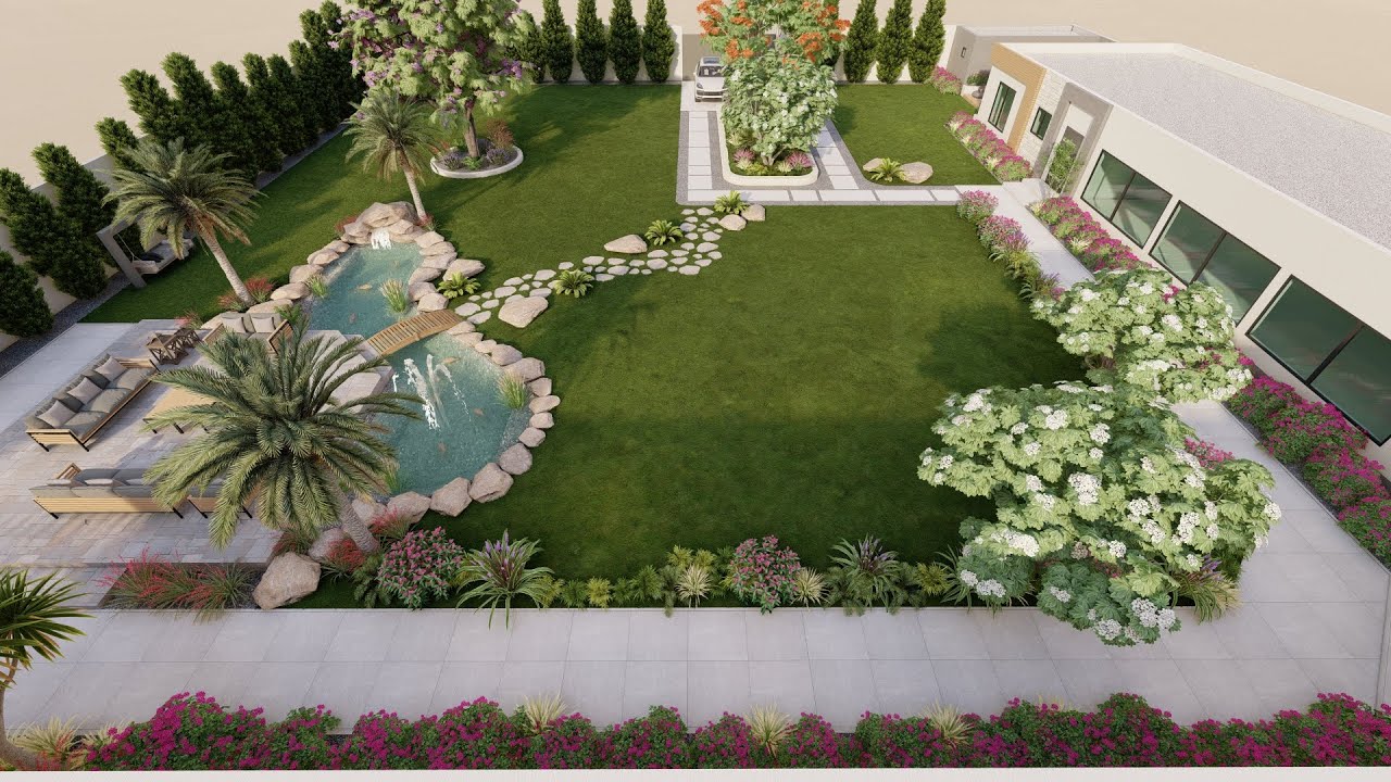 تصميم استراحة عائلية