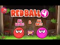 Red Ball 4 | Pink Ball Vs Red Ball with All Levels | All Boss | Full Gameplay