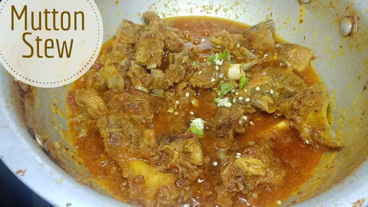 Mutton Stew Recipe Traditional Pakistani Stew Recipe YouTube