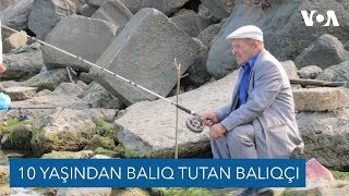 10 yaşından balıq tutan balıqçı