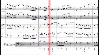 BWV 1067 - Orchestral Suite No.2 (Scrolling)