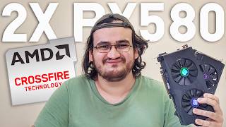 DUAS RX580 NO MESMO PC! (dobrou o fps?)