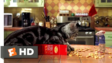 Stuart Little (1999) - A Mouse With a Pet Cat Scene (3/10) | Movieclips