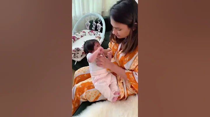 How to calm a newborn. Always works!!! IG @shrads