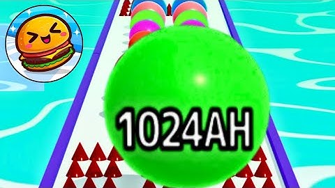 Ball Run 2048 Infinity Mode vs Food Run 3D | Satisfying ASMR Game Comparison