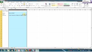 MIS 204 Excel Lab 1