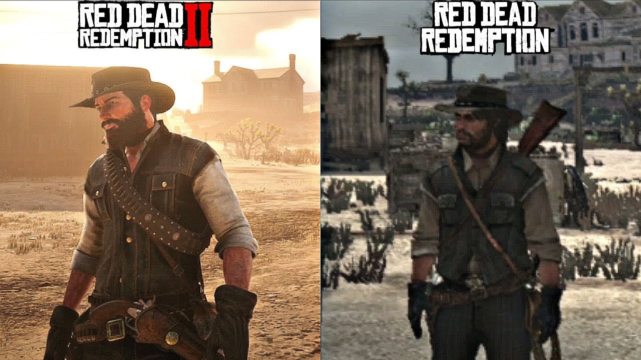 Red Dead Redemption 1 e 2: vídeo compara nível de detalhes entre eles