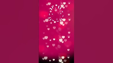 Neon lights 💡 love heart ❤ rising and fabulous abstract glow particles 🔦  wallpaper video background