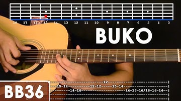 Buko - Jireh Lim Guitar Tutorial (includes intro lead and rhythm)