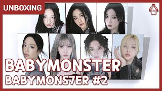 BABYMONSTER 'BABYMONS7ER' YG Tag Album Set #Unboxing (01.04.2024)