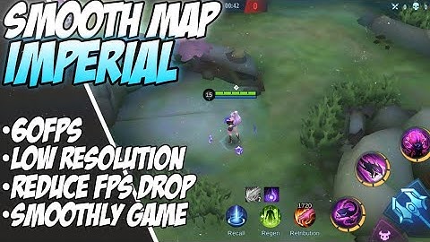 Smooth Config Map Imperial Low Resolution 60 FPS | MLBB