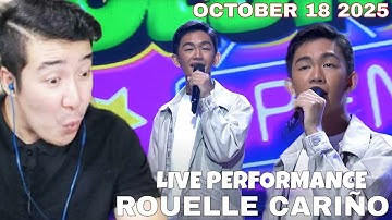 Rouelle Cariño  | LIVE PERFORMANCE ON EAT BULAGA | OCTOBER 18 2025 | REACTION