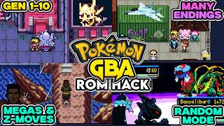 Finally a COMPLETED ROM With Shadow Pokémon, Gen 1-10 & Branching Paths! screenshot 2
