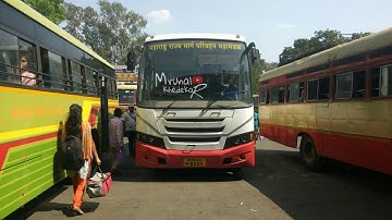 TULJAPUR - RATNAGIRI MSRTC BUS OF RATNAGIRI DEPO LEAVING FOR RATNAGIRI FROM KOLHAPUR  CBS
