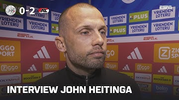 John Heitinga: ”We starten goed, maar na een tegenslag zie je hoe broos het nog is" 🗣️🔎 | Interview