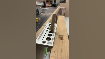 💯Making Dowels With Dowel Plate, #Tools