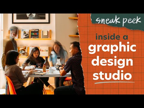 Miniature YouTube : SNEAK PEEK : dans un studio de design graphique