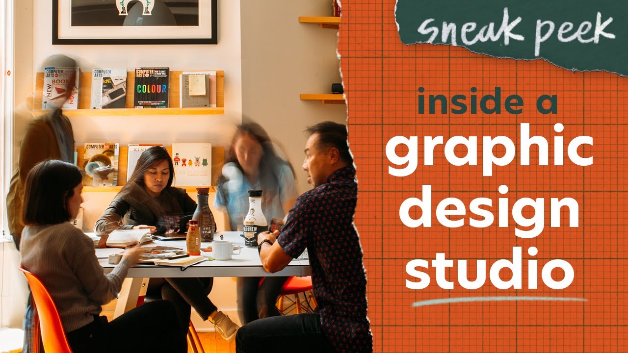 SNEAK PEEK | Inside a Graphic Design Studio - YouTube