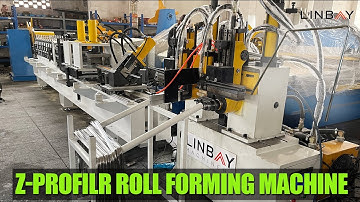 【Z profile】Linbay-Z profie roll forming machine with bending device