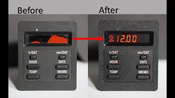 BMW E30 6 Button OBC Screen Repair Tutorial