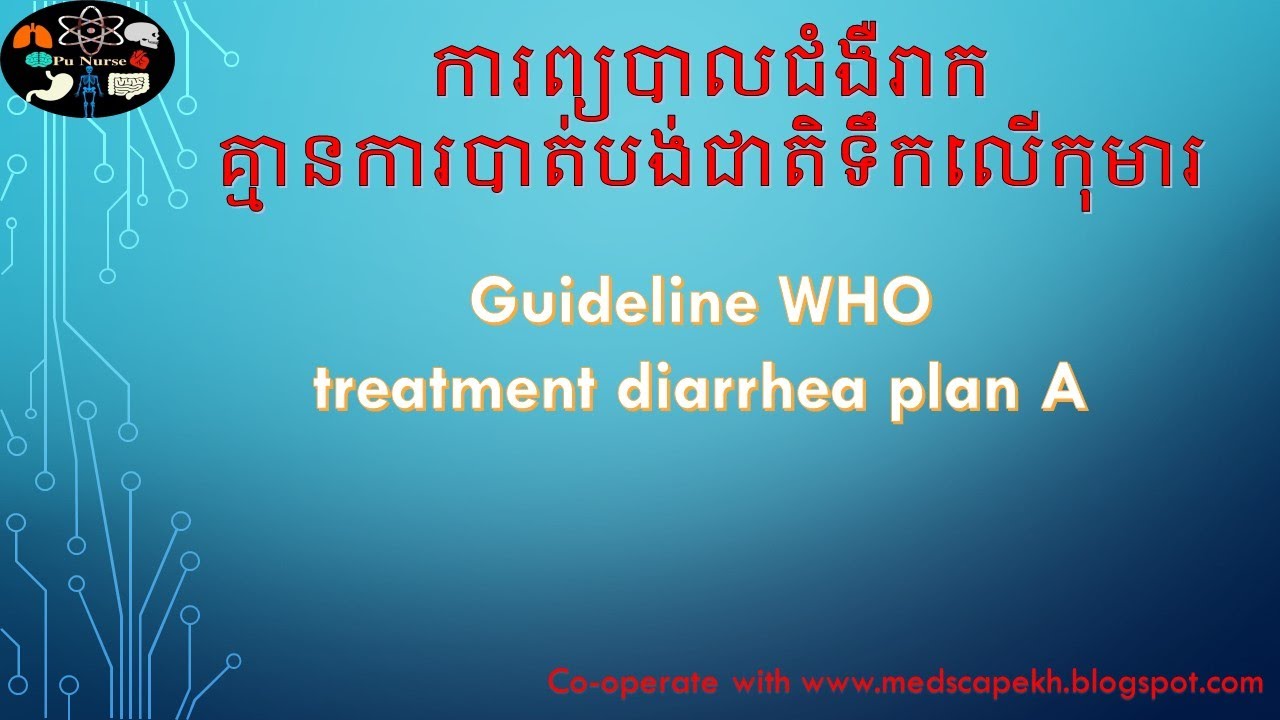 WHO guideline plan A treatment Acute diarrhea with no dehydration