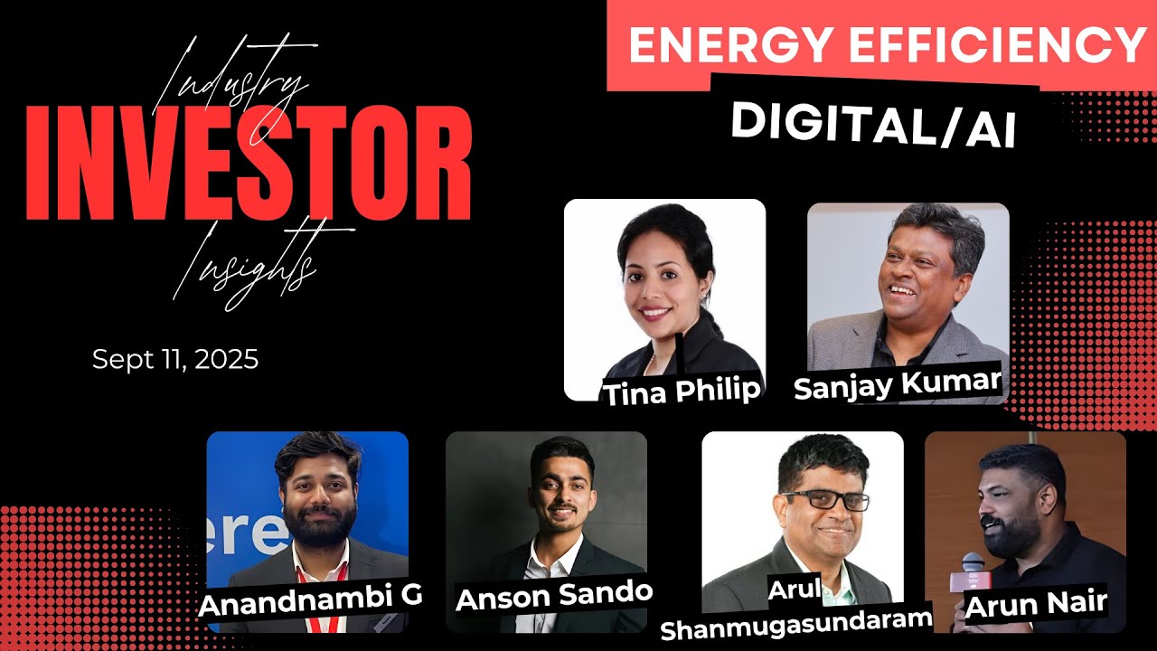 Industry Investor Insights on Energy Efficiency & Digital/AI at CLIMAFIX Summit 2025