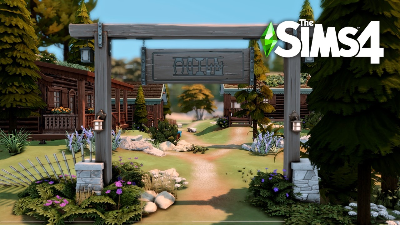 Summer Camp || The Sims 4 Speedbuild