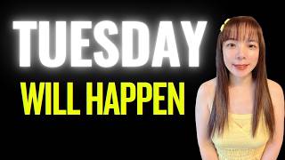 God says, TUESDAY, ~~WILL HAPPEN~~. #propheticword #blessings #wordofgod