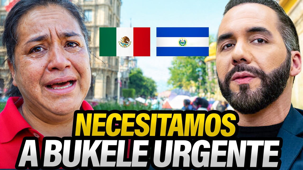 Mexicanos CLAMAN por Bukele: Esto incomoda a muchos 🇲🇽🇸🇻